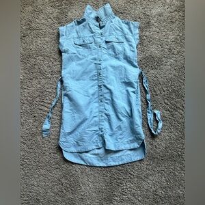 Calvin Klein Girls'  Shirtdress Casual Dress.